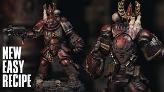 Grimdark Blood Angels || Realistic Surface Finish Variation || Red Armour