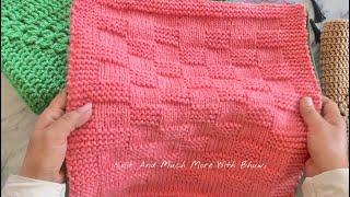 Beautiful Cushion Cover Knitting And Crochet Pattern || Knitting DIY || Pillow Covers Design