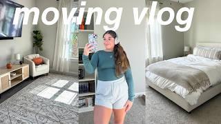 MOVING VLOG  unpacking, new home decor, settling in + more!