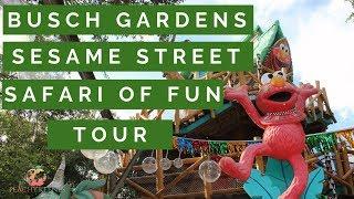 Sesame Street Safari of Fun Busch Gardens Tampa Tour