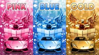 Choose Your Gift...! Pink, Blue or Gold ⭐️ Quiz Shiba