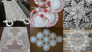 Dantel takımı örnekleri Flashy crochet knitted dowry lace models/crochet knitting #knitting #lace