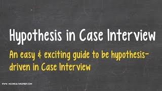 Everything is a Hypothesis, until ... ?