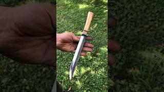 making a knife from an old file