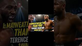 They asked Terence Crawford Is MAYWEATHER better and this happened #boxing #boxeo #shorts