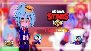 [] brawl stars reacts..! / RUS / 1/?  / Gacha Nox