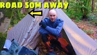 Will I Get Caught?  Solo Hot Tent Winter Camping