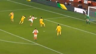 Olivier Giroud Scorpion Kick Goal - Arsenal VS Crystal Palace