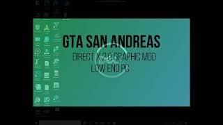 How To Install Gta San Andreas Direct X 2.0 Mod For Pc 100% Working | FONIXS