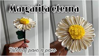 Margarita eterna: Tutorial paso a paso 