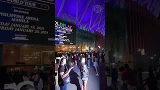 POV The Philippine Arena for the Coldplay concert! #wheninmanila