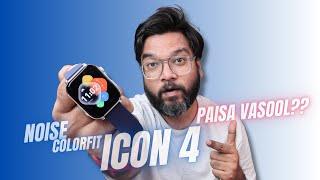 Noise Colorfit Icon 4 Smart Watch Unboxing & Review | Best AMOLED Calling SmartWatch Under 2000