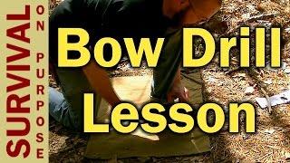 Bow Drill For Beginners - Tips From Feral Woodcraft