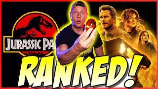 Jurassic Park Films Ranked!   (QUICK EDITION)