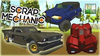 В гостях Кен Блок и два концепта [ Scrap Mechanic ] Ваши Постройки 0.1.31