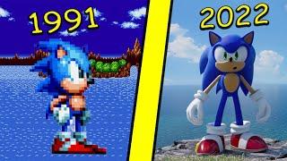 ЭВОЛЮЦИЯ серии игр SONIC THE HEDGEHOG (1991-2022)