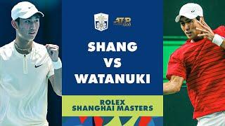 Juncheng Shang vs Yosuke Watanuki Highlights | Rolex Shanghai Masters 2023