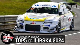 TOP 5 at Hill Climb Ilirska Bistrica 2024 || Touring Cars 