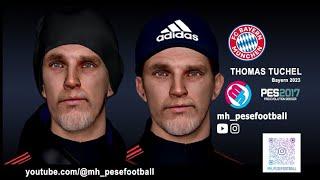 THOMAS TUCHEL Bayern 2023 Manager  pes2017 | @mh_pesefootball