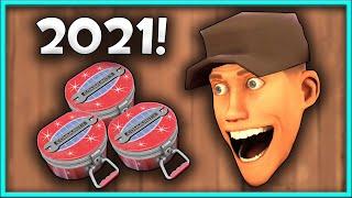 I Opened 12 Summer 2021 Cosmetic Cases to Celebrate a TF2 Update!