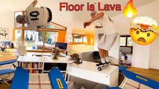 floor is lava - STAY AT HOME PARCOUR