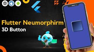 Flutter Neumorphism 3D Button