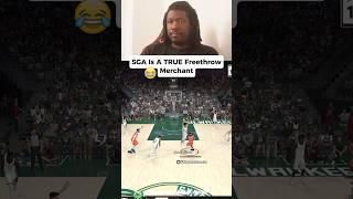 SGA is a REAL FREETHROW MERCHANT! #shorts #nba2k25 #gaming