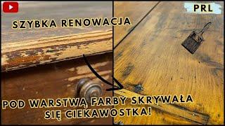 Odnowić A Się Nie Narobić! :D Renowacja? Stolik PRL