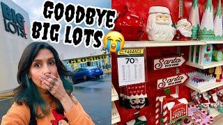 Saying GOODBYE to BIG LOTS! + Christmas Clearance Shopping! Valentine’s Day & Spring are Coming!🫣