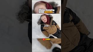 Winter Camping Goes WRONG..  (​⁠@OutdoorBoys)