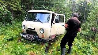 Первый выезд с PtzOffroad Нива, Буханка, Квадроцикл, Крузак и Паджеро