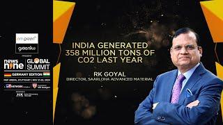 India generated 358 million tons of CO2 last year: RK Goyal | The News9 Global Summit