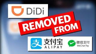 China Big Tech: Didi removed from WeChat and Alipay for new users