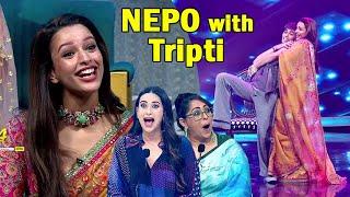 India's Best Dancer Season 4 Tripti Dimri Dance Performance With Nepo IBD 4