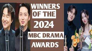 List of Winners Of The 2024 MBC Drama Awards II MBC DRAMA AWARDS 2024 WINNERS