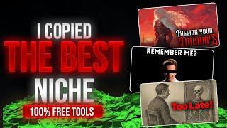 I COPIED a Unique NICHE With 100% Free Tools | YouTube Automation