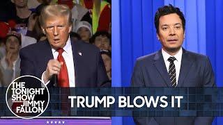 Trump's "Blow Job" Blunder, Divided America Prepares for Historic Election | The Tonight Show