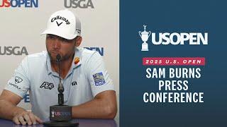 Sam Burns: 2025 U.S. Open Press Conference | Round 3