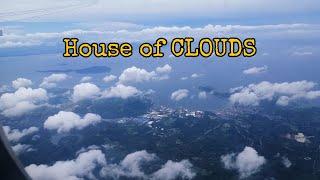 HOUSE of CLOUDS VIEW before landing at NAIA INTERNATIONAL AIRPORT  || MANILA AIRPORT PHILIPPINES