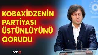 SON DƏQİQƏ! Gürcüstanda ilkin nəticələr açıqlandı: Xalq qərbin ikiüzlü siyasətinə cavab verdi CANLI