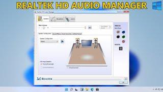 How to Install Realtek High Definition Audio Driver in Windows 11 (2023)