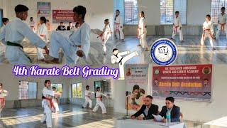 Karate Belt Examination | 4th Karate Belt Gradation in India | DBASKA NAGPUR #karate #exam