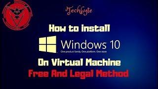 Install Windows 10 on virtual machine | VMware 15 | VMware Workstation player | VMware Player 15