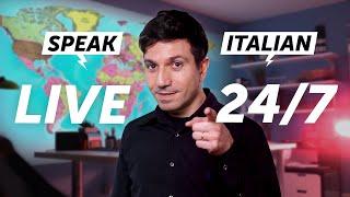 Speak Italian 24/7 with ItalianPod101 TV  Live 24/7