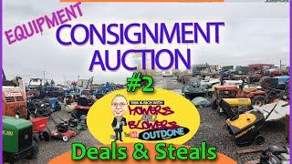 Dundee Auction Consignment Equipment Auction Rich's Mowers n Blowers Michigan Auction
