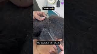 TANGLE HAIR #tanglehair #p2salon #psquaresalon