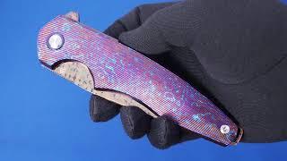 Cheburkov Killer Whale Dragonskin blade Full custom knife Russia