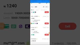 How to sell your USDT on kucoin P2P and receive naira in your bank account /beginners guide