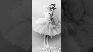 A tribute to Anna Pavlova (1881 - 1931)