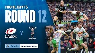 Saracens v Harlequins - HIGHLIGHTS | Penalties Make The Difference! | Gallagher Premiership 2024/25